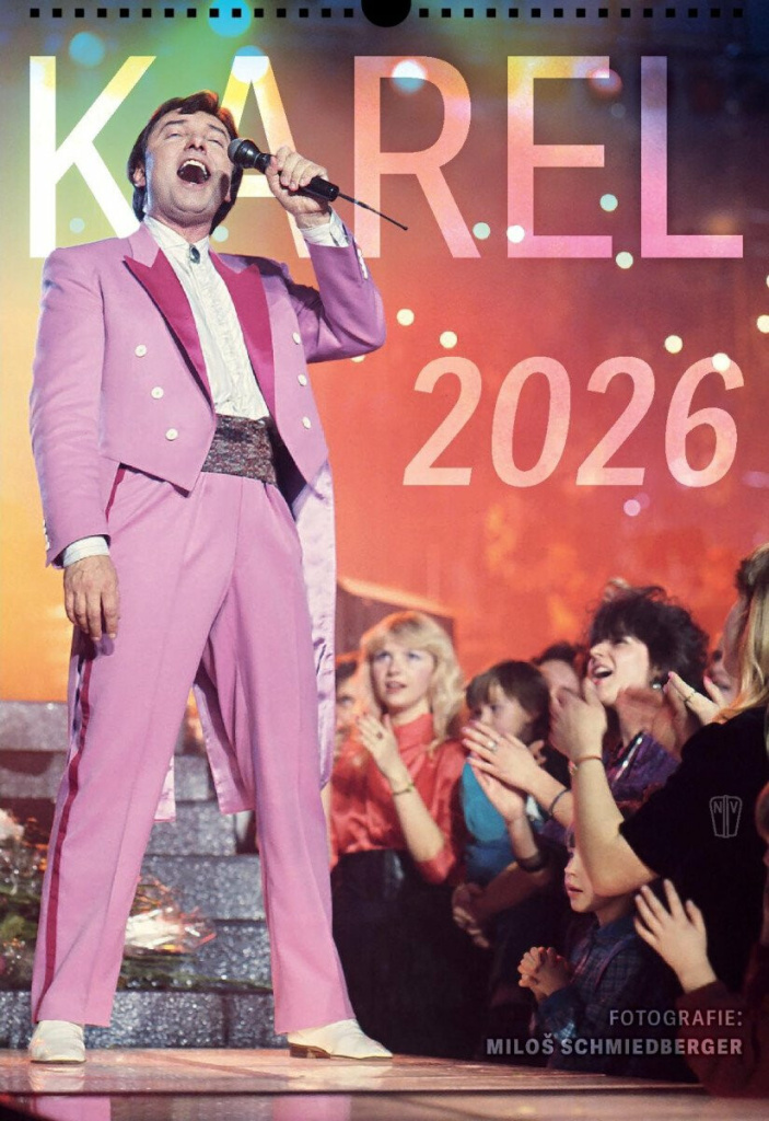 2026 KAREL GOTT NÁSTĚNNÝ