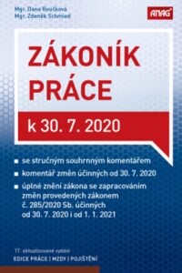 ZÁKONÍK PRÁCE 2020 ANAG K 30.7.2020