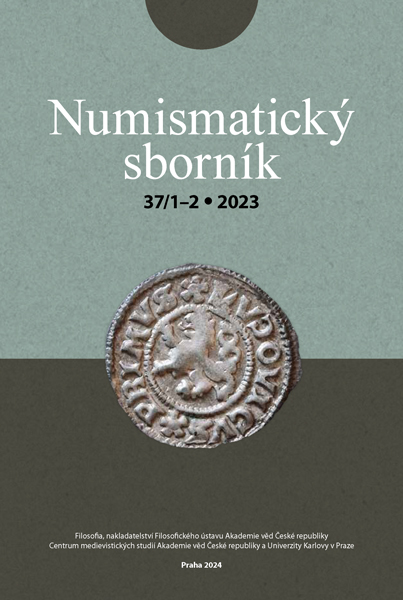 NUMISMATICKÝ SBORNÍK 37/1-2 2023