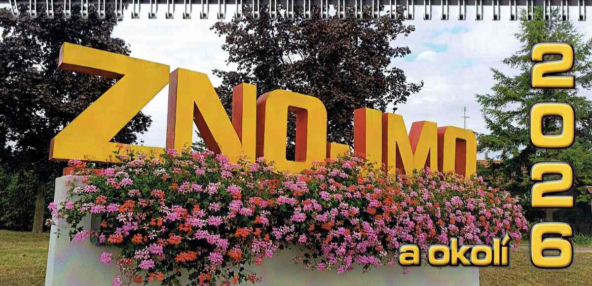 KALENDÁŘ ZNOJMO A OKOLÍ 2026 STOLNÍ