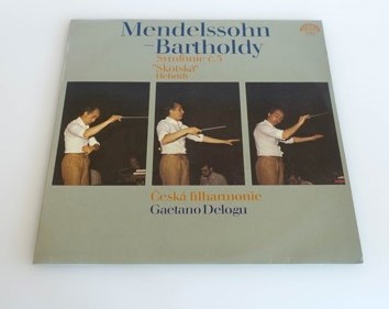 LP MENDELSSOHN-BARTHOLDY - SYMPHONIE Č.3 SKOTSKÁ, HEBRIDY