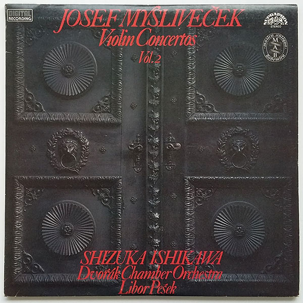 LP MYSLIVEČEK J. - VIOLIN CONCERTOS VOL.2