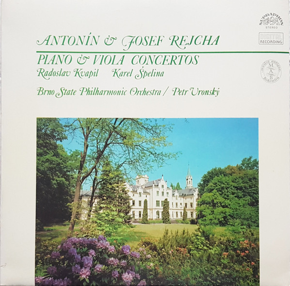 LP REJCHA ANTONÍN A JOSEF - PIANO A VIOLA CONCERTOS