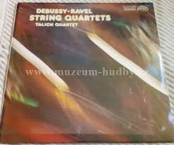 LP TALICH QUARTET - STRING QUARTETS /DEBUSSY, RAVEL/