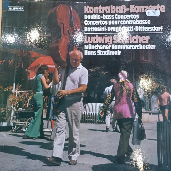LP STREICHER LUDWIG - KONTRABAS-KONZERTE