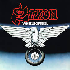 LP SAXON - WHEELS OF STEEL