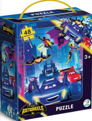 PUZZLE BATWHEELS 48 DÍLKŮ