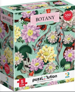 PUZZLE BOTANY: LOTOSOVÉ KVĚTINY A KOI KA