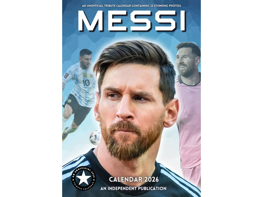 LIONEL MESSI 2026 KALENDÁŘ NÁSTĚNNÝ