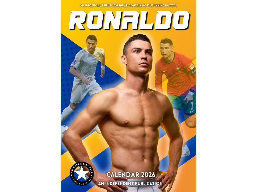 RONALDO 2026 KALENDÁŘ NÁSTĚNNÝ