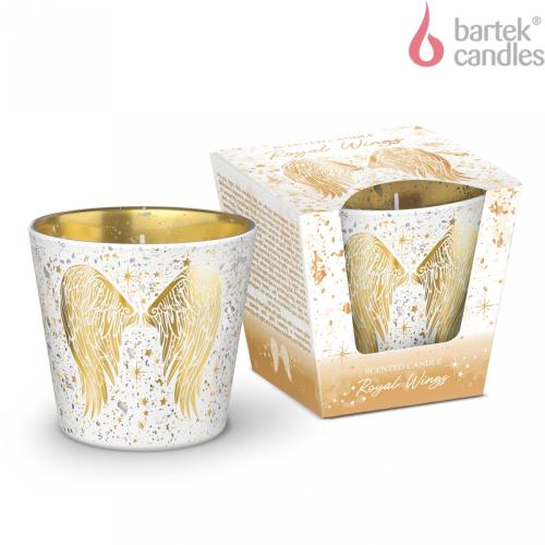 SVÍČKA VE SKLE ROYAL WINGS 115G
