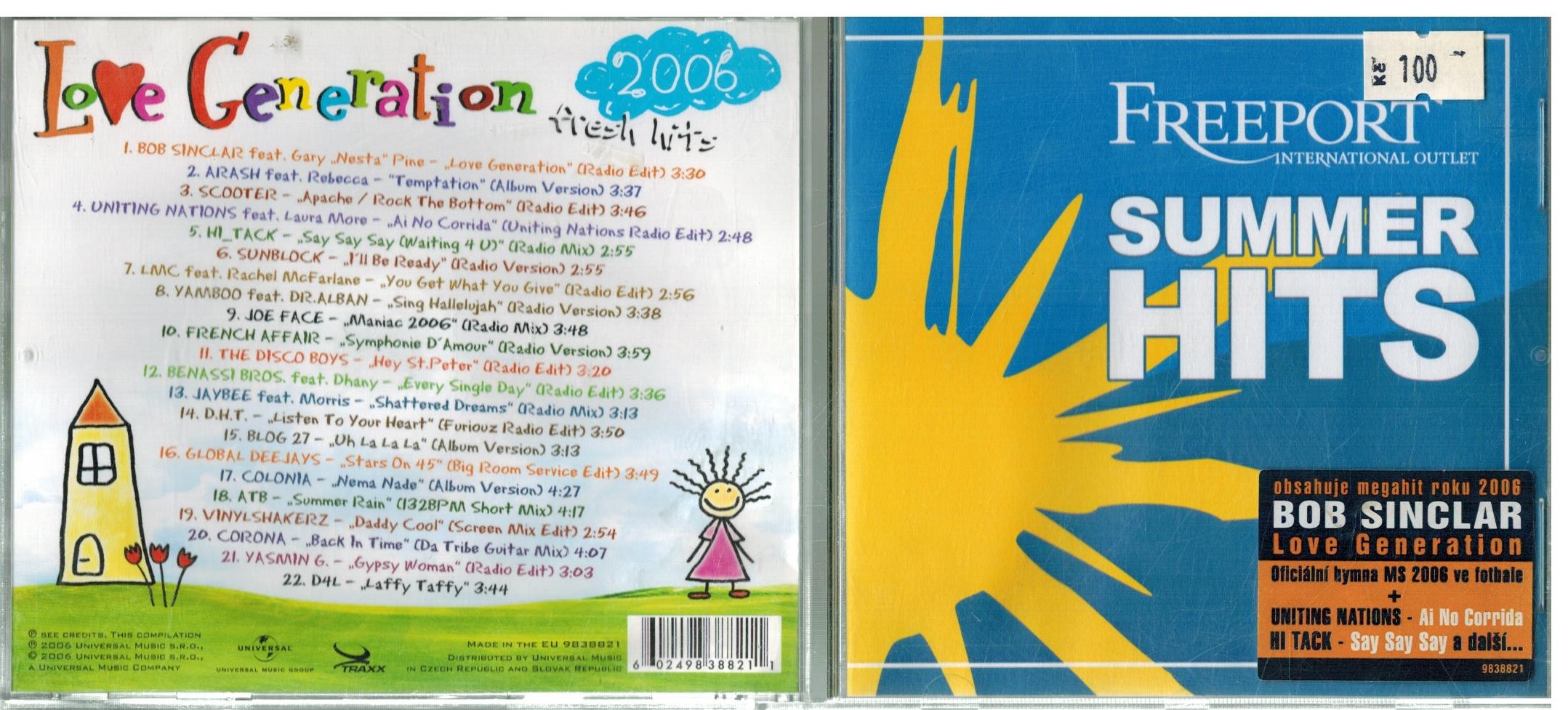 CD FREEPORT SUMMER HITS