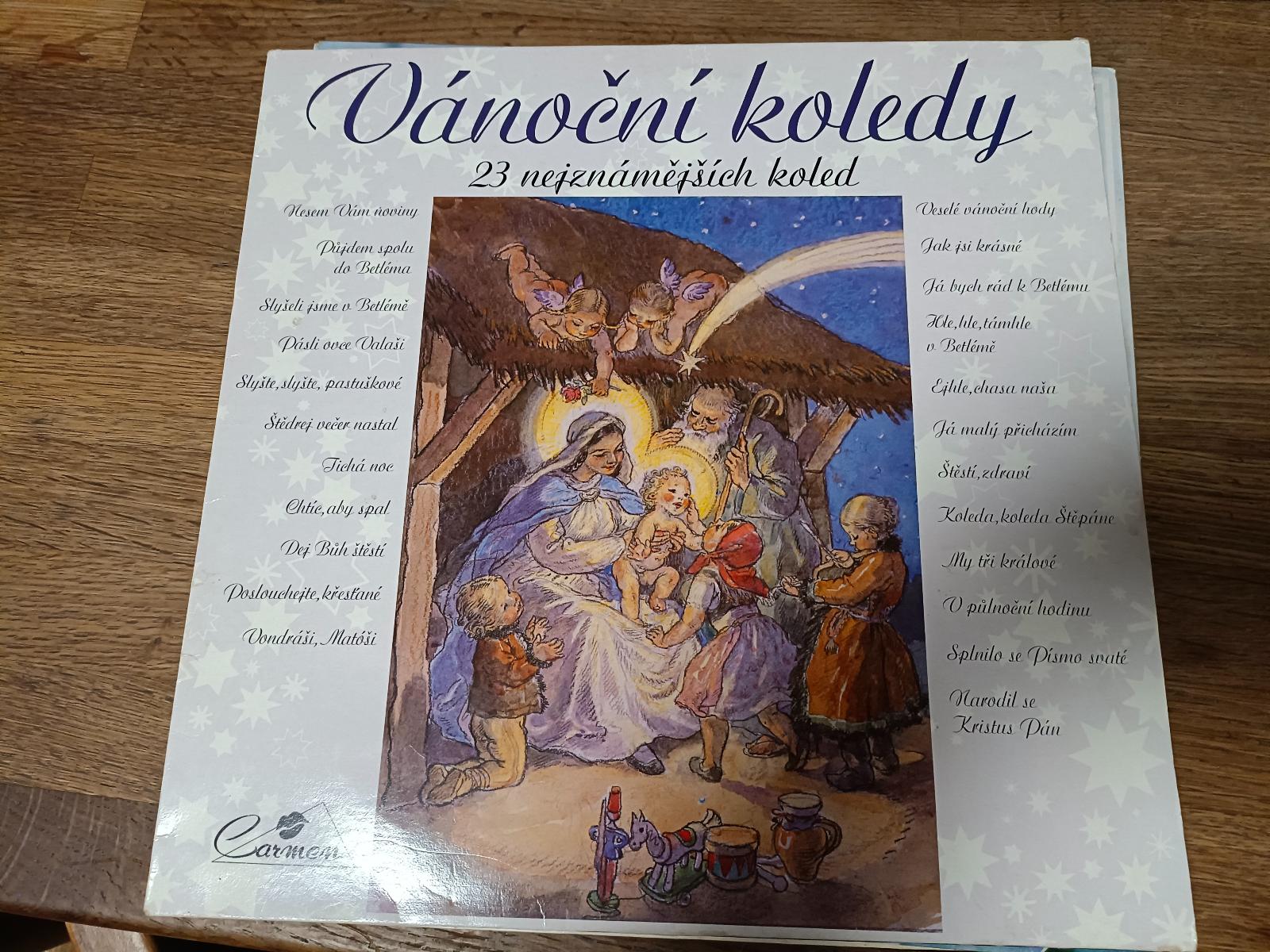 LP VÁNOČNÍ KOLEDY 23 NEJZNÁMĚJŠÍCH  KOLED