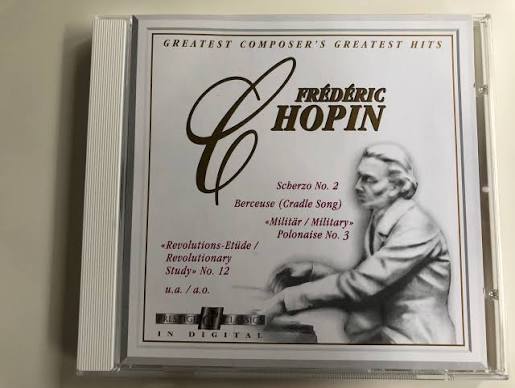 CD CHOPIN FRÉDÉRIC - GREATEST HITS