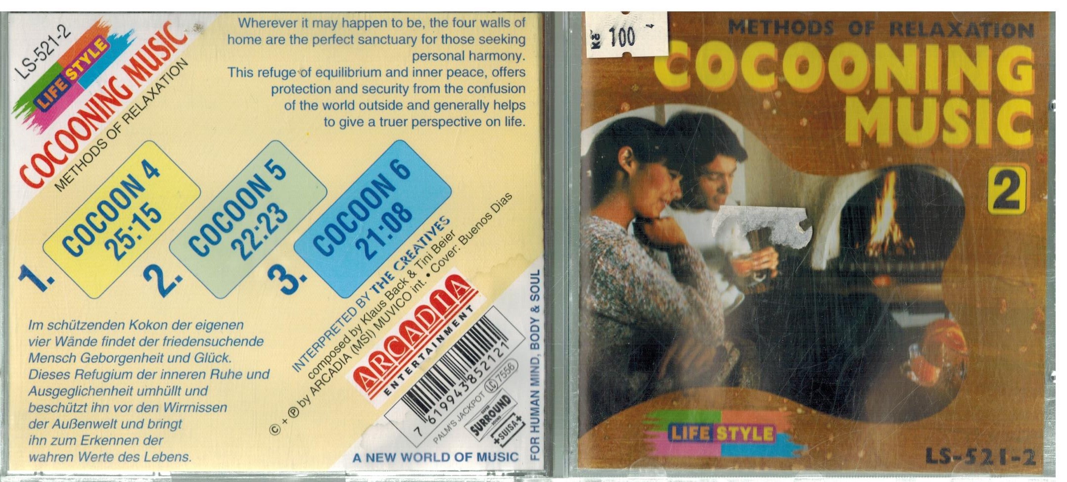 CD COCOONING MUSIC 2