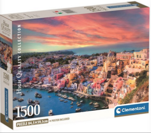 PUZZLE PROCIDA, ITÁLIE 1500 DÍLKŮ