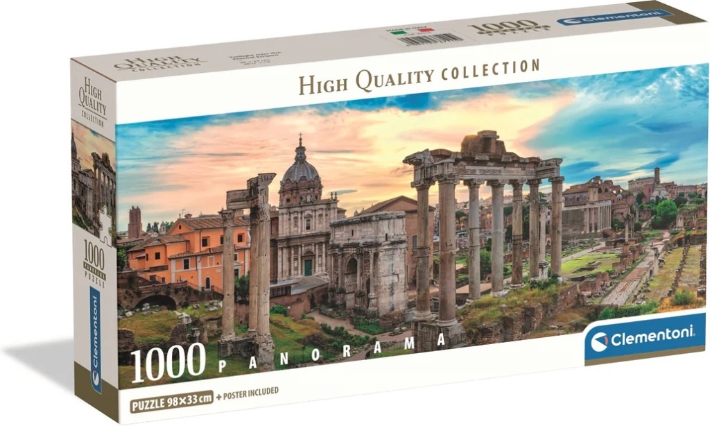 PANORAMATICKÉ PUZZLE SOUMRAK NAD VĚČNÝM