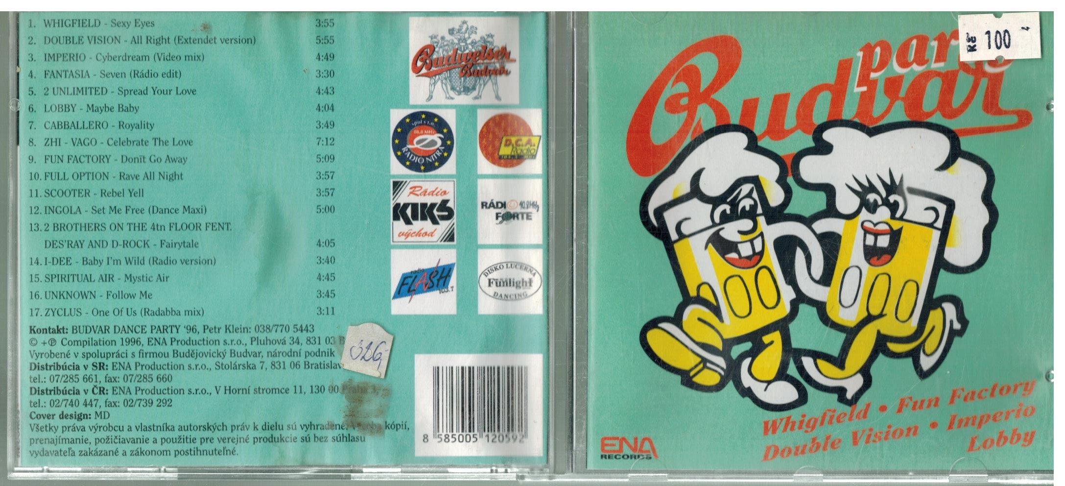 CD BUDVAR PARTY