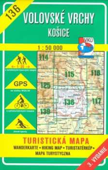 VOLOVSKÉ VRCHY KOŠICE 1:50 000 (136)