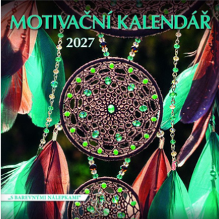 Obálka knihy MOTIVAČNÍ KALENDÁŘ 2027 NÁSTĚNNÝ od autora <br>