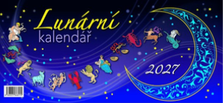 Obálka knihy LUNÁRNÍ KALENDÁŘ 2027 STOLNÍ od autora <br>