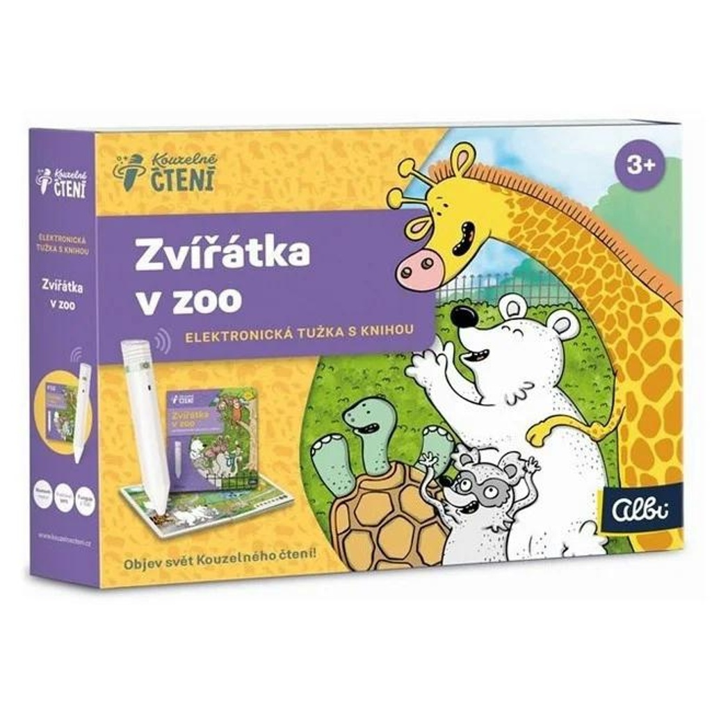 ZVÍŘÁTKA V ZOO + ELEKTRONICKÁ TUŽKA