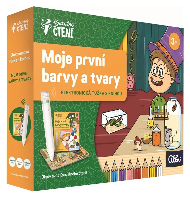 MOJE PRVNÍ BARVY A TVARY + ELEKTRONICKÁ TUŽKA