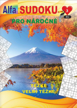 SUDOKU PRO NÁROČNÉ 3/2026