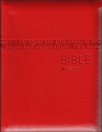 BIBLE KATOLICKÁ 1131 ZIP ČERVENÁ