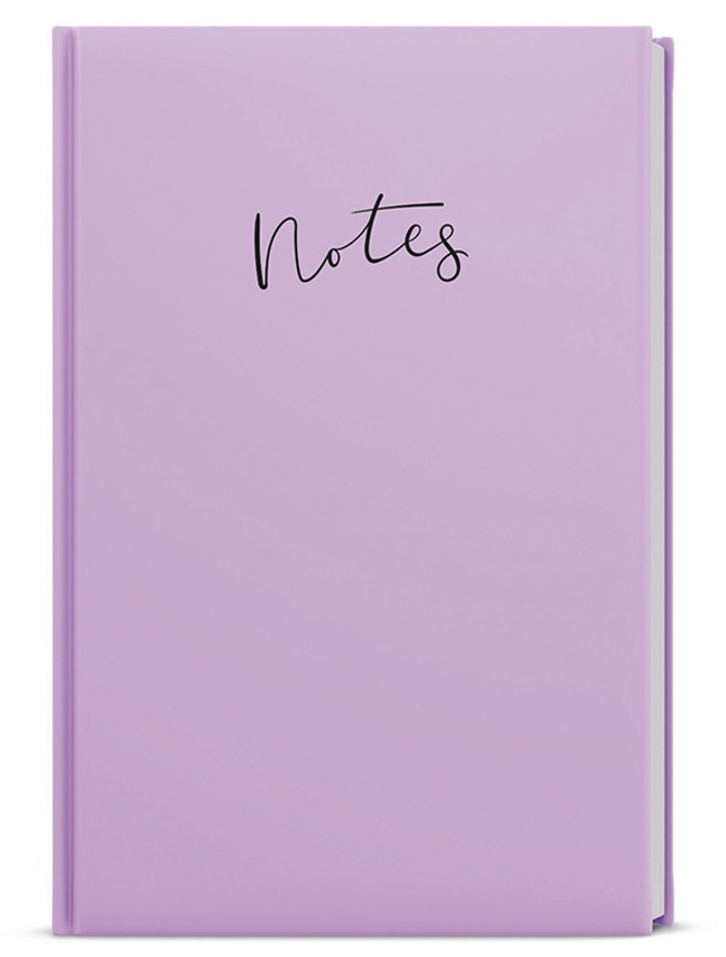 NOTES LINKOVANÝ PASTEL FIALOVÁ
