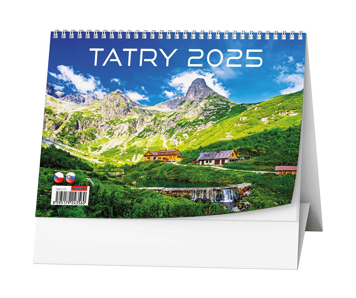 STOLNÍ KALENDÁŘ 2025 TATRY