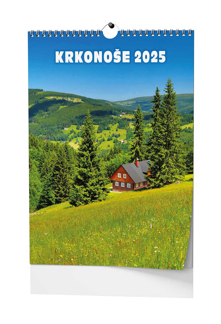 NÁSTĚNNÝ KALENDÁŘ 2025 KRKONOŠE