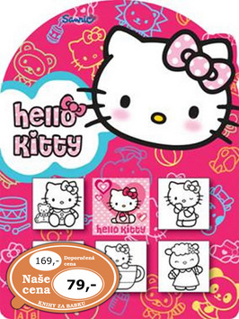 HELLO KITTY - RAZÍTKA 5+1