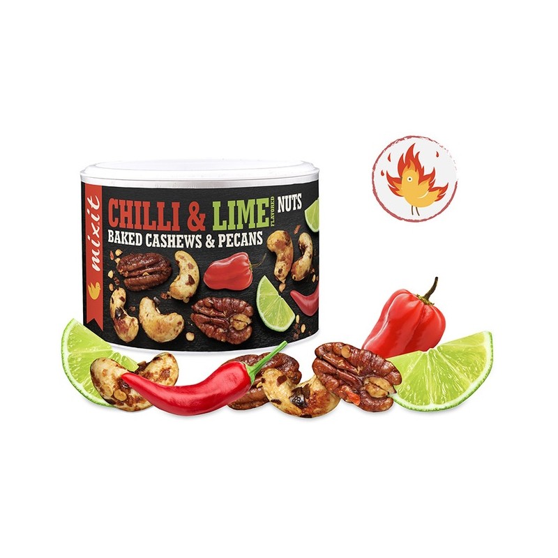 OŘÍŠKY Z PECE-HABANERO CHILI A LIMETKA 150G