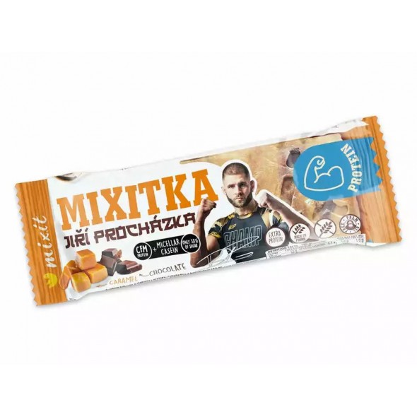 PROTEINOVÁ MIXITKA-SLANÝ KARAMEL+ČOKOLÁDA 43G