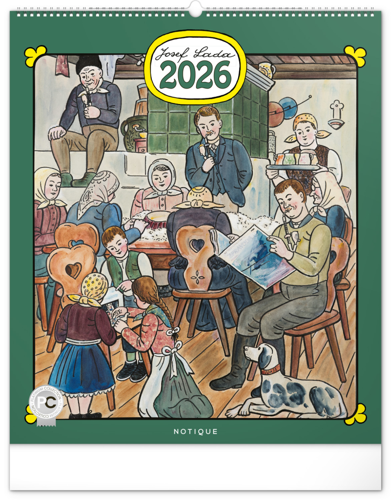 KALENDÁŘ 2026 NÁST: JOSEF LADA