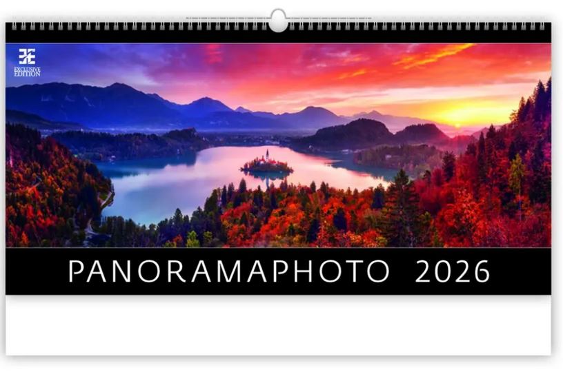 NÁSTĚNNÝ KALENDÁŘ 2026 PANORAMAPHOTO