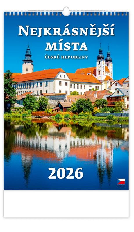 2026 NEJKRÁSNĚJŠÍ MÍSTA ČR NÁSTĚNNÝ