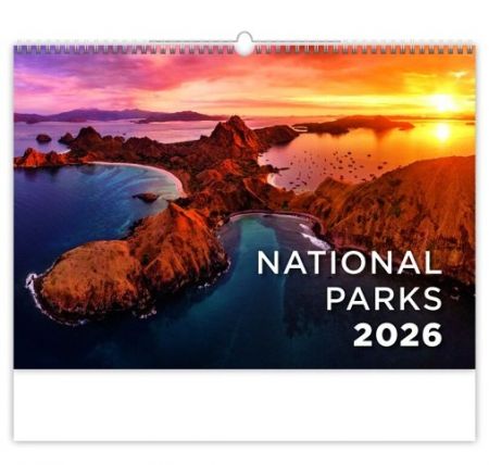 NÁSTĚNNÝ KALENDÁŘ 2026 NATIONAL PARKS