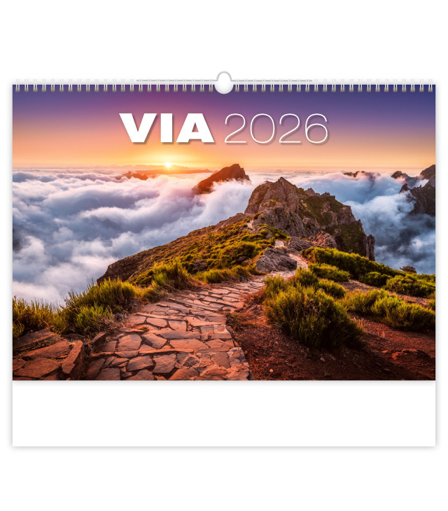 NÁSTĚNNÝ KALENDÁŘ 2026 VIA