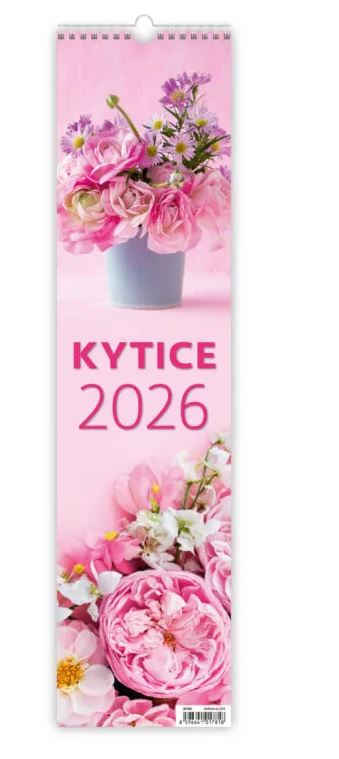 2026 KYTICE NÁSTĚNNÝ ÚZKÝ