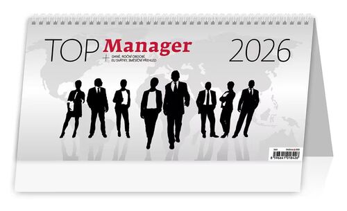 STOLNÍ KALENDÁŘ 2026 PLÁNOVACÍ TOP MANAGER