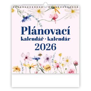 NÁSTĚNNÝ KALENDÁŘ 2026 PLÁNOVACÍ