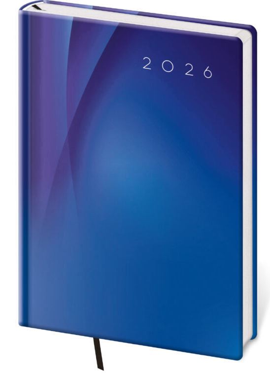 DIÁŘ 2026 TÝDENNÍ A5 VARIO BLUE DESIGN