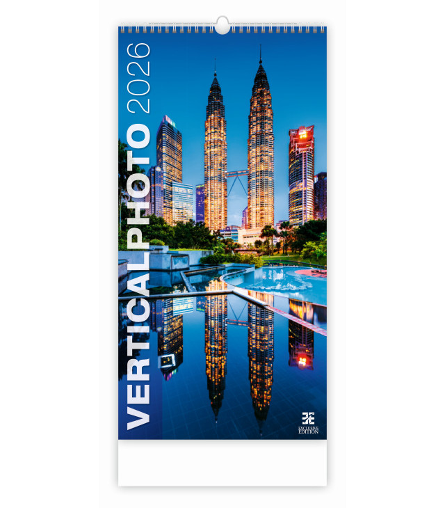 NÁSTĚNNÝ KALENDÁŘ 2026 VERTICALPHOTO