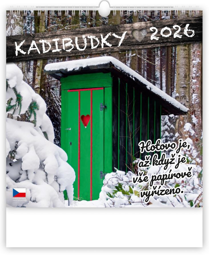 NÁSTĚNNÝ KALENDÁŘ 2026 KADIBUDKY