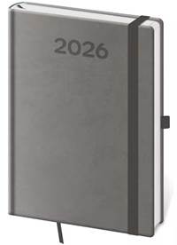DIÁŘ 2026 TÝDENNÍ A5 PRINT POP ŠEDÝ