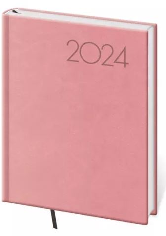 DIÁŘ 2026 TÝDENNÍ B6 PRINT POP RŮŽOVÝ