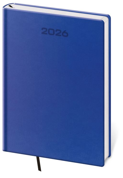 DIÁŘ 2026 DENNÍ A5 SOFT MODRÝ