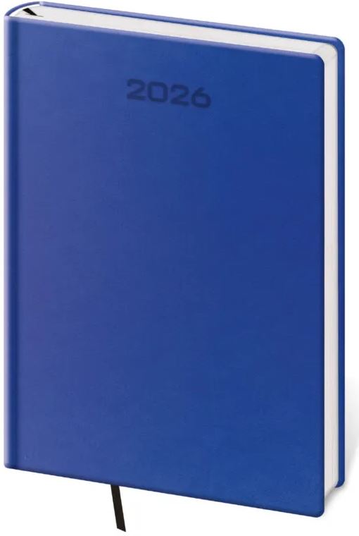 DIÁŘ 2026 TÝDENNÍ A5 SOFT MODRÝ